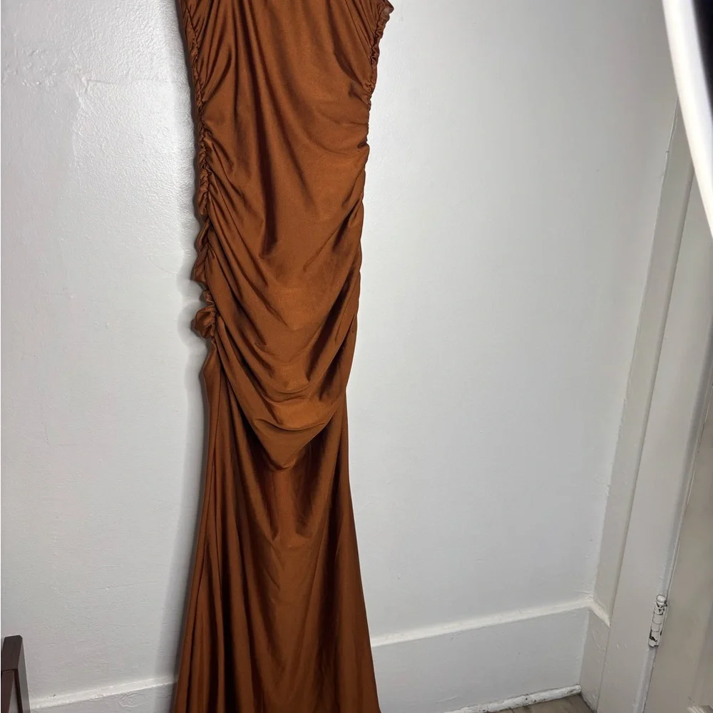Windsor Brown Maxi Skirt - Picture 3 of 4